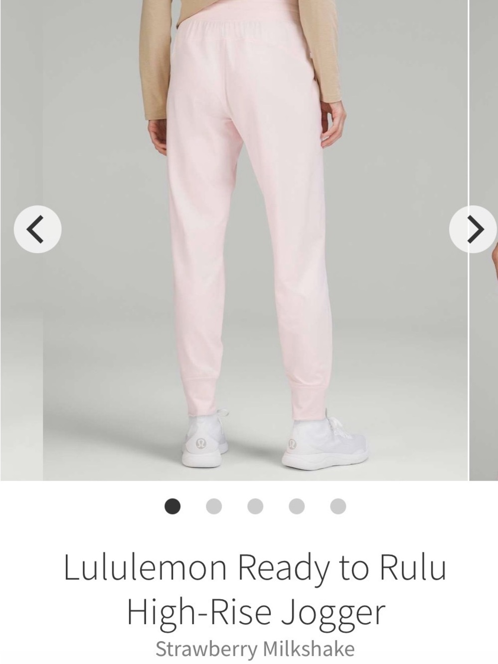 Lululemon Ready to Rulu High Rise Joggers